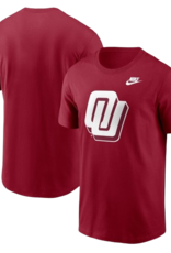 Nike Men's Nike Crimson Disco OU Logo Cotton Tee