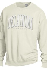 Comfort Wash Comfort Wash Parchment Oklahoma Puff Ink Crew
