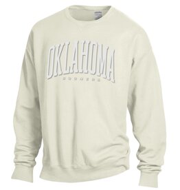 Comfort Wash Comfort Wash Parchment Oklahoma Puff Ink Crew