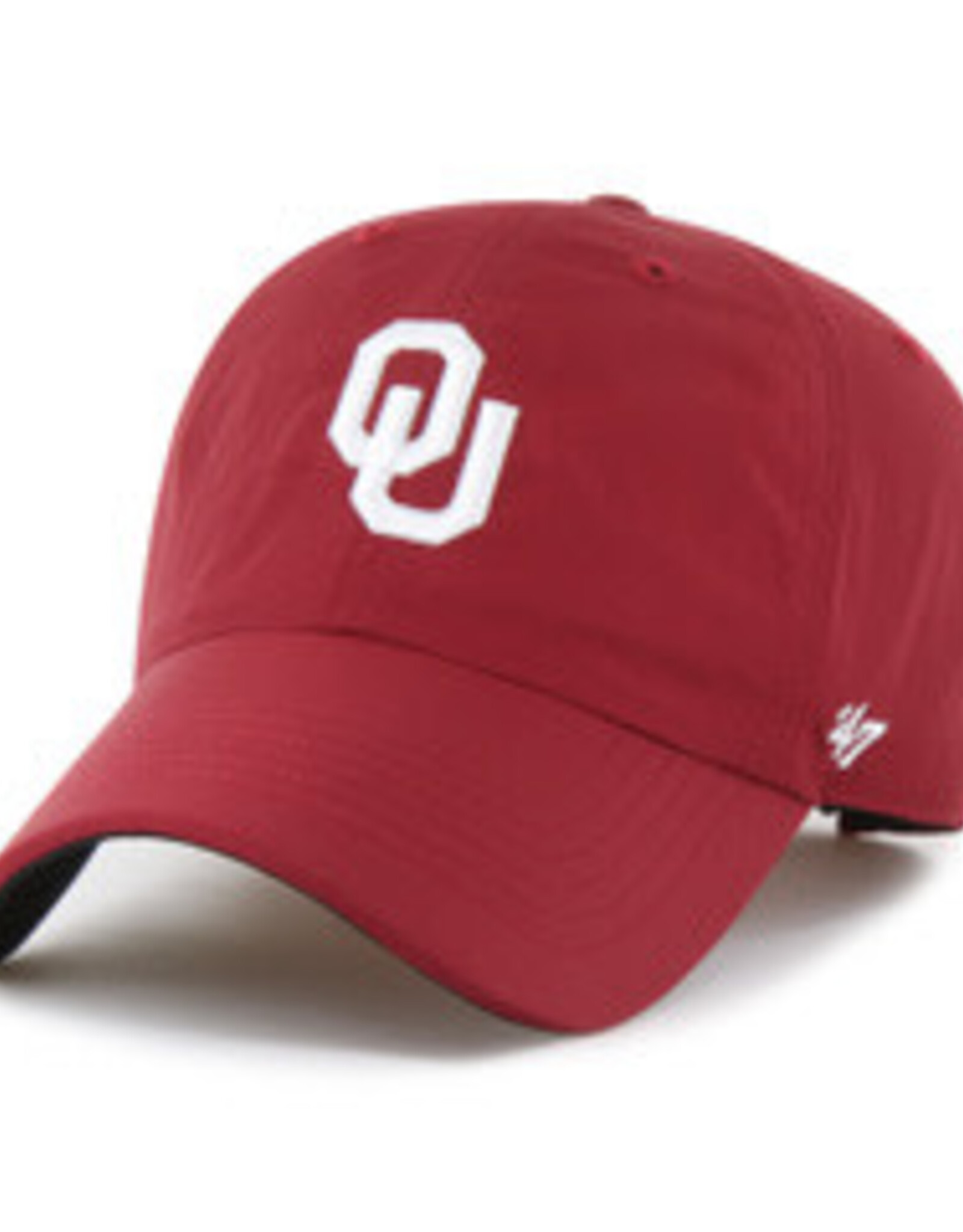 '47 Brand Oklahoma Sooners Razor Red Brrr '47 Clean Up Cap