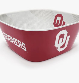 You The Fan Oklahoma Sooners Large Party Bowl