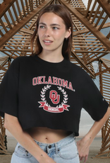 Hype & Vice Women's Black Oklahoma Sooners Track Top