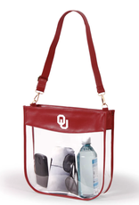 Desden OU Large Clear Zippered Purse