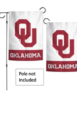 WinCraft OU Crimson & White Garden Flag 12.5"x18"