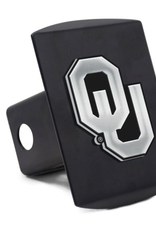 WinCraft Chrome OU on Black Hitch Cover