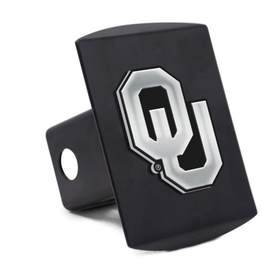 WinCraft Chrome OU on Black Hitch Cover