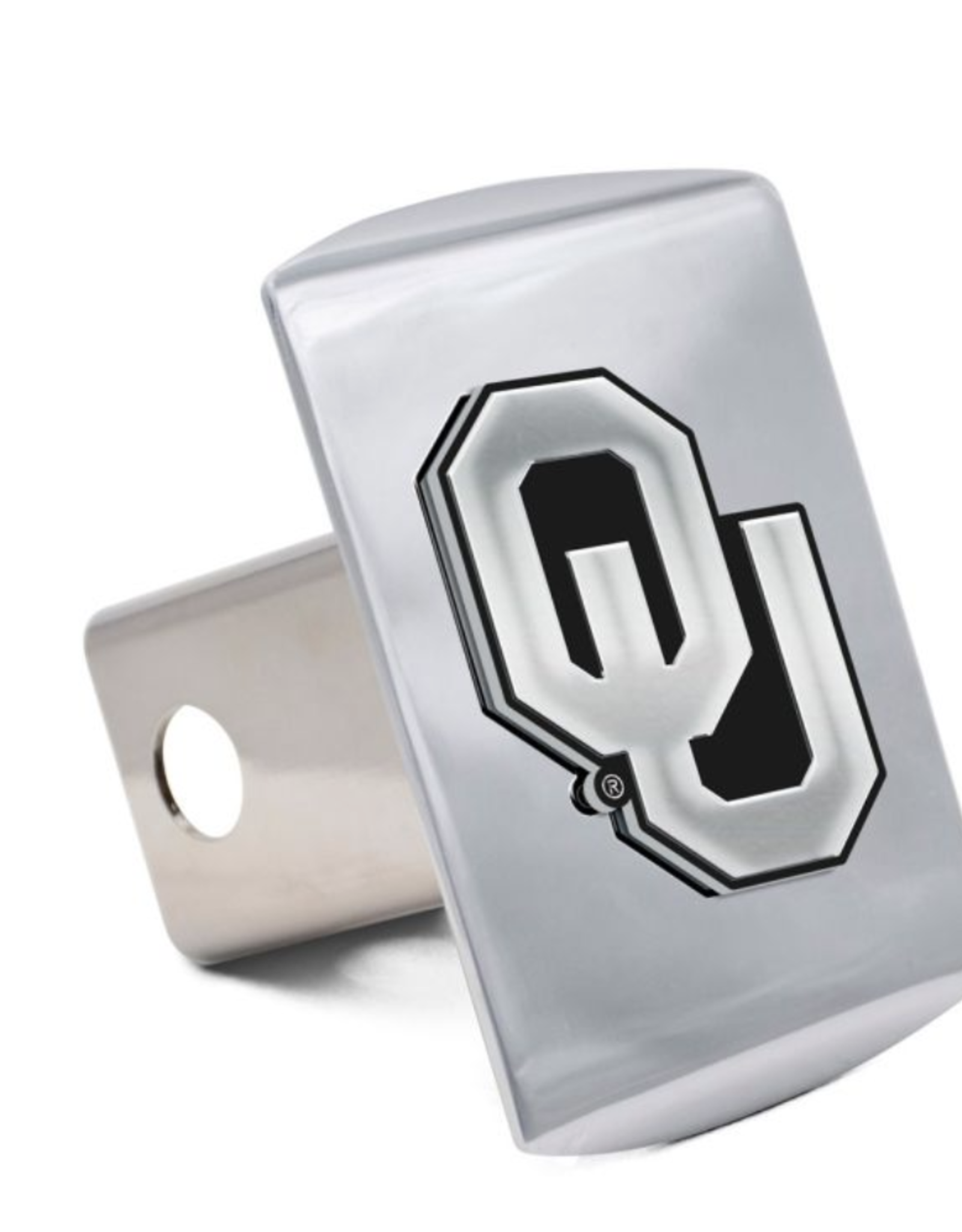 WinCraft Chrome OU on Chrome Hitch Cover