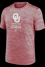 Jordan Men's Jordan OU Sooner Nation Velocity Tee