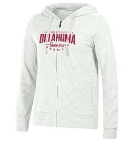 Gear For Sports Women's Oklahoma Zurry Winter White Full Zip Hood