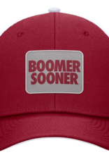 Jordan Jordan Crimson Boomer Sooner Patch Rise Structured Trucker Cap