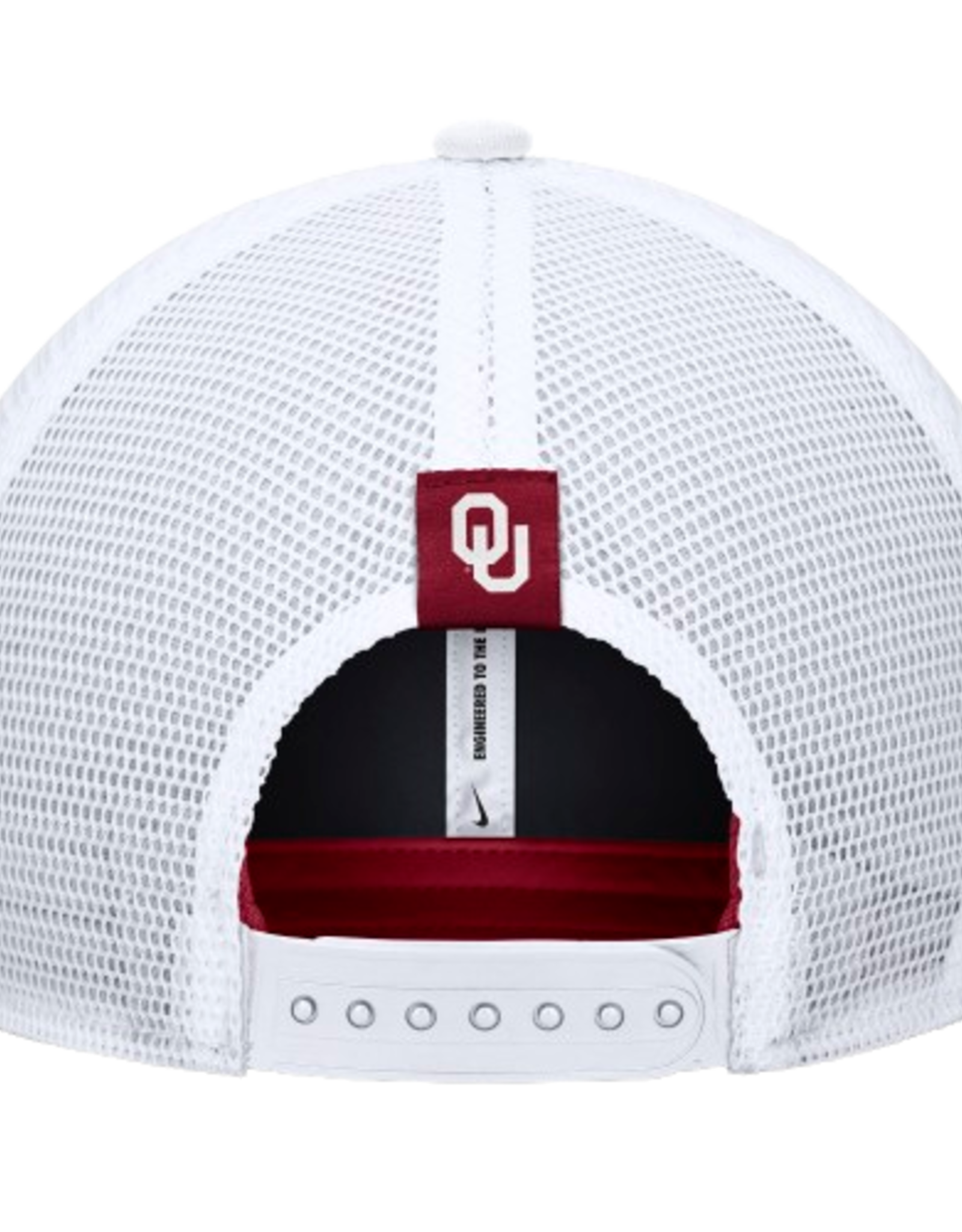 Jordan Jordan Crimson Boomer Sooner Patch Rise Structured Trucker Cap