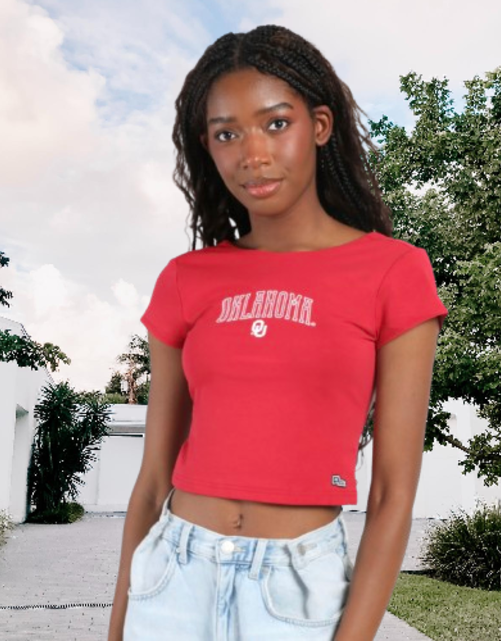 Hype & Vice Women's Oklahoma Comeback Top