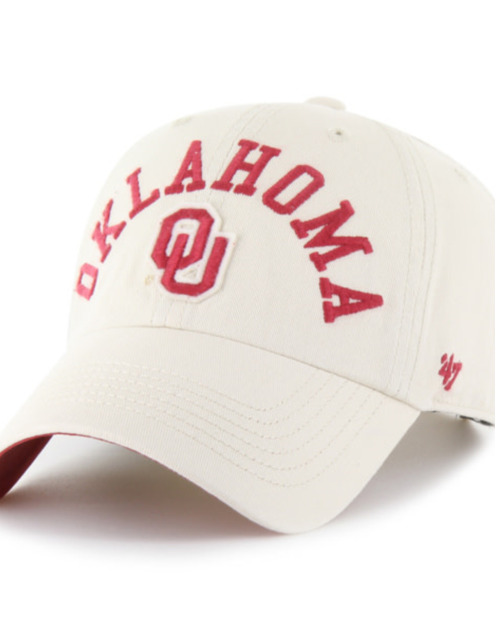 '47 Brand Oklahoma Sooners Sandstorm Clubhouse Faber '47 Clean Up Cap