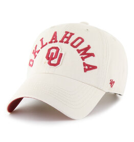 '47 Brand Oklahoma Sooners Sandstorm Clubhouse Faber '47 Clean Up Cap