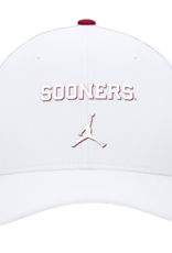 Jordan Jordan White Out Sooners Rise Structured Trucker Cap