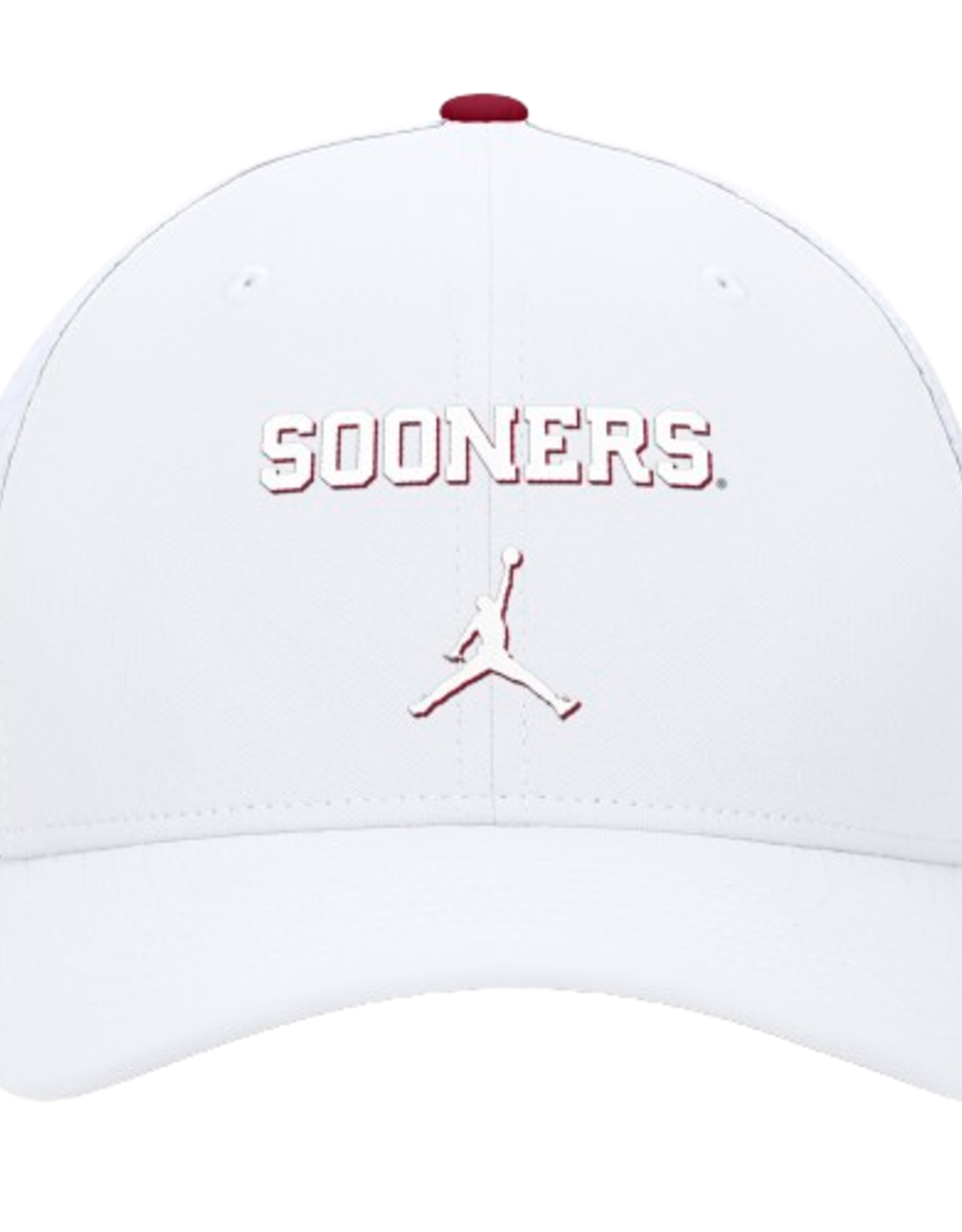 Jordan Jordan White Out Sooners Rise Structured Trucker Cap
