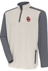 Antigua Mens Risky LS 1/4 Zip Mock