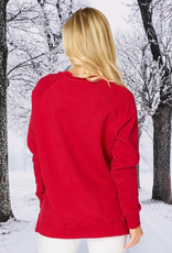 Stewart Simmons Womens Oklahoma Chain Stitch Sweater