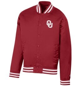 Champion Mens OU Letterman Bomber Jacket