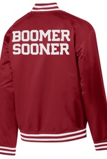 Champion Mens OU Letterman Bomber Jacket
