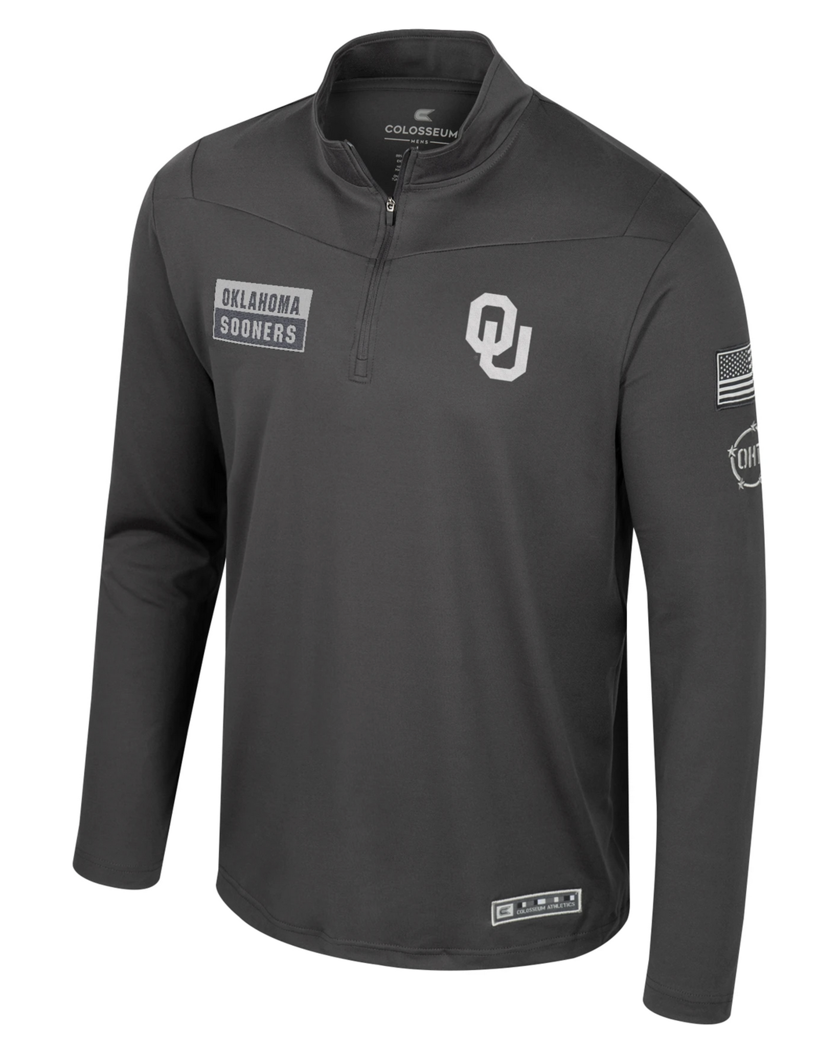 Colosseum Mens OU Booyah OHT 1/4 Zip Windshirt