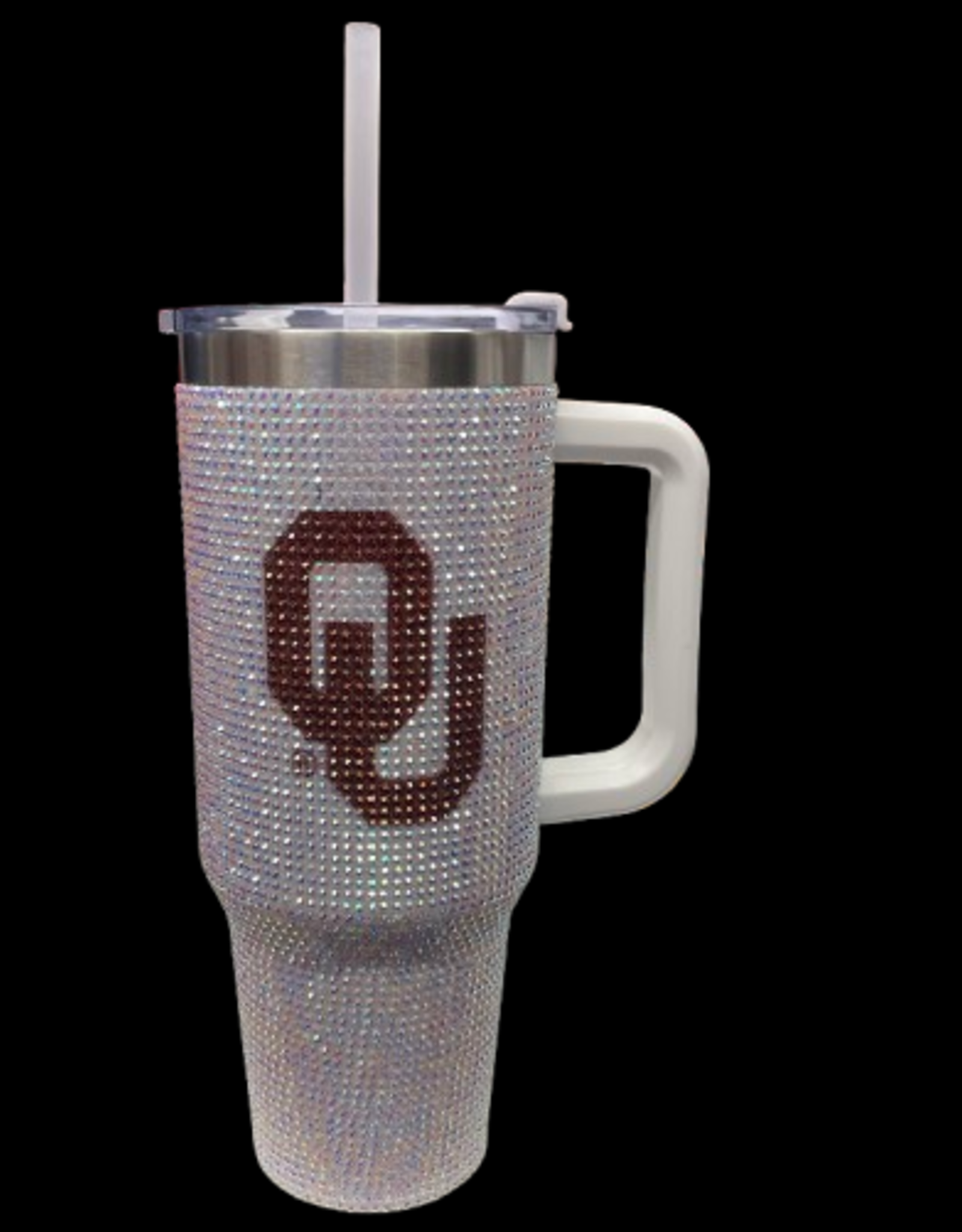 The Memory Company OU Bling Colossal 46oz Stainless Cup