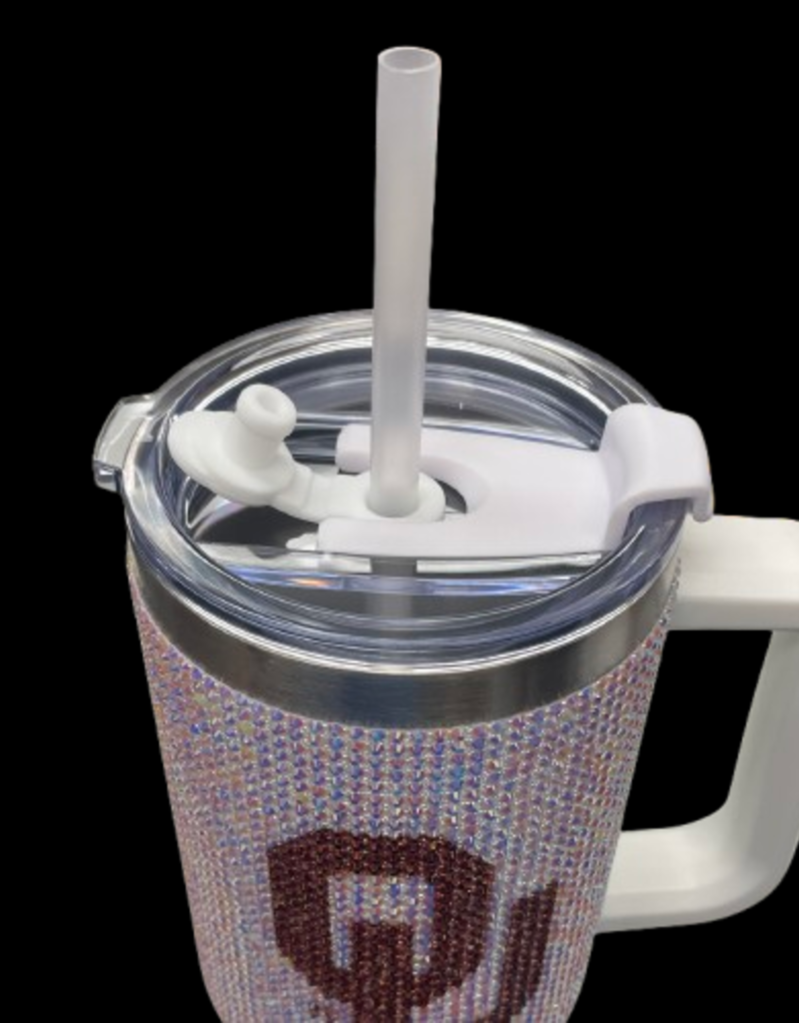 The Memory Company OU Bling Colossal 46oz Stainless Cup