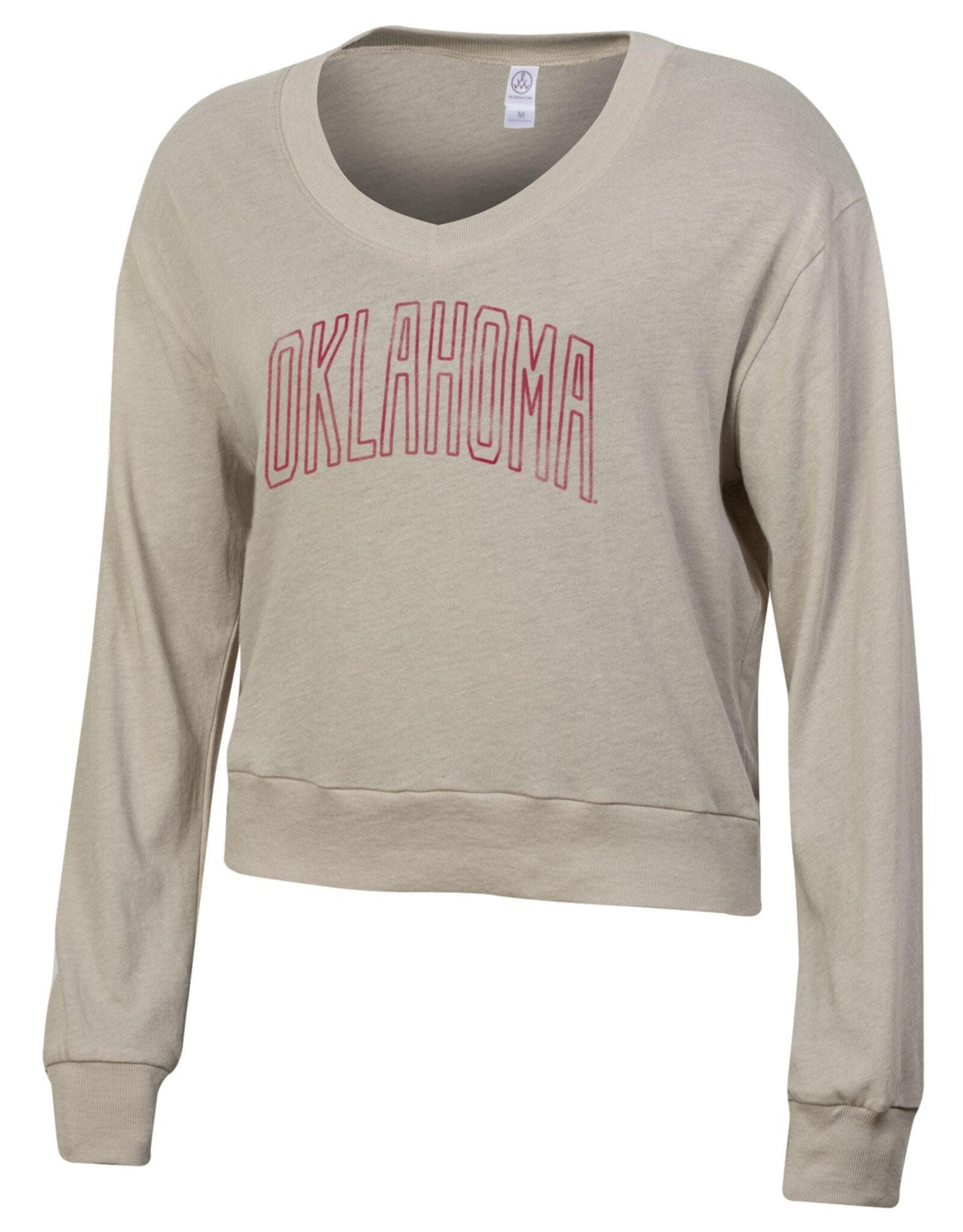 Alternative Apparel Womens Oklahoma Slouchy V-Neck Top