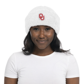 ZooZatz Women's Zoozatz White OU Sherpa Beanie