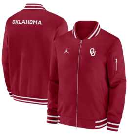 Jordan Men's Jordan OU Crimson Bomber Jacket