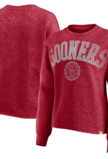 Fanatics Women's Sooners Oversize Tradition Fleece Crew