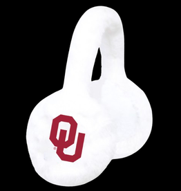 Hype & Vice OU White Fuzzy Earmuffs