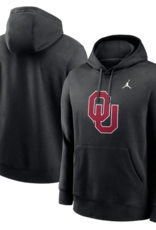 Jordan Men's Jordan OU Black Pull-over Club Fleece Hoodie