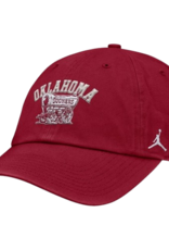 Jordan Jordan Crimson Arch Oklahoma Schooner Adjustable Club Cap