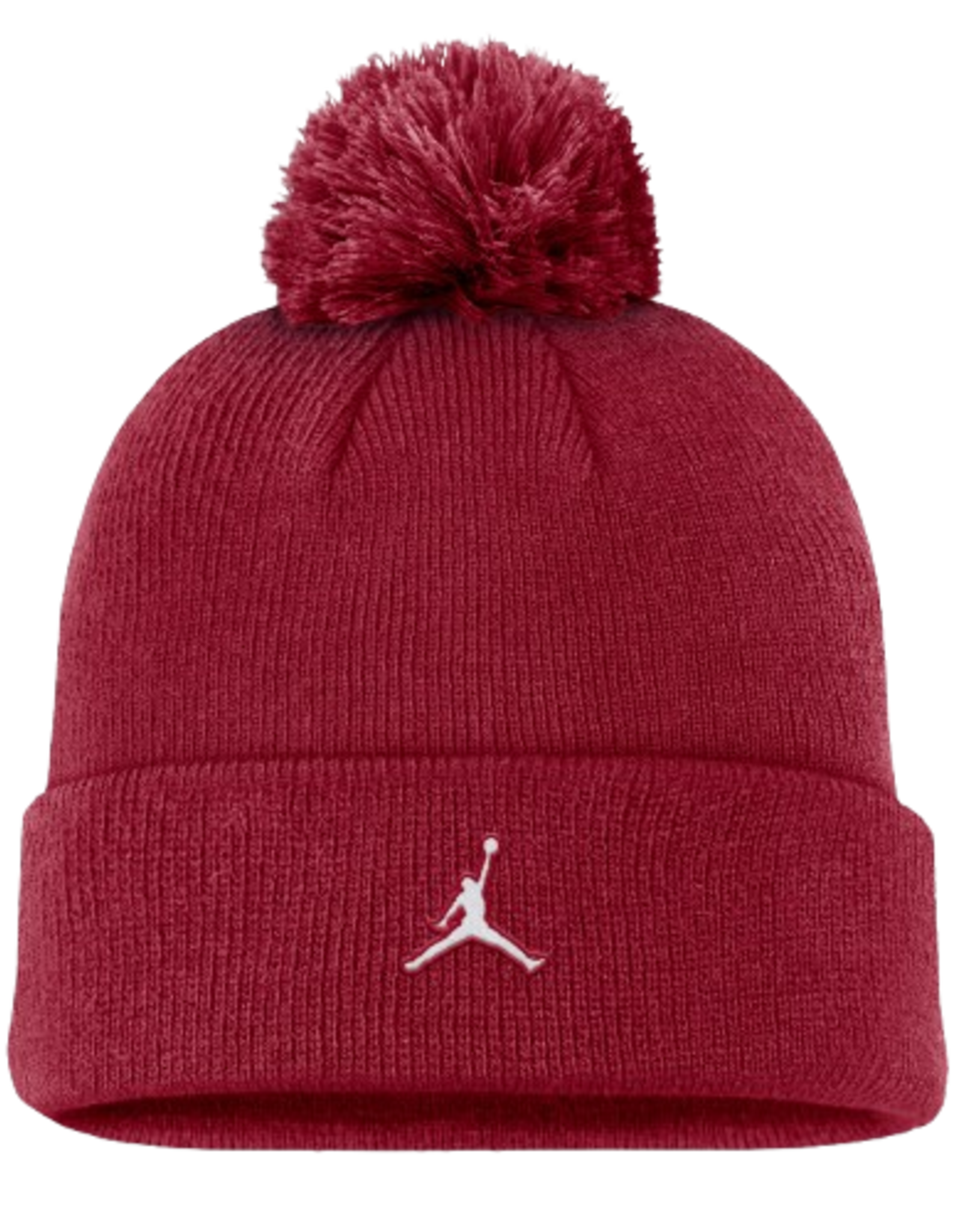 Jordan Men's Jordan Brand OU Crimson Peak Standard Pom Cuff Beanie