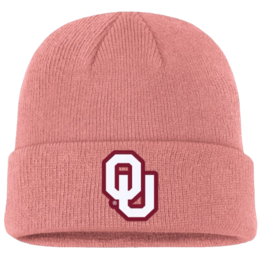 Jordan Men's Jordan OU Terra Washed Crimson Standard Cuff Beanie