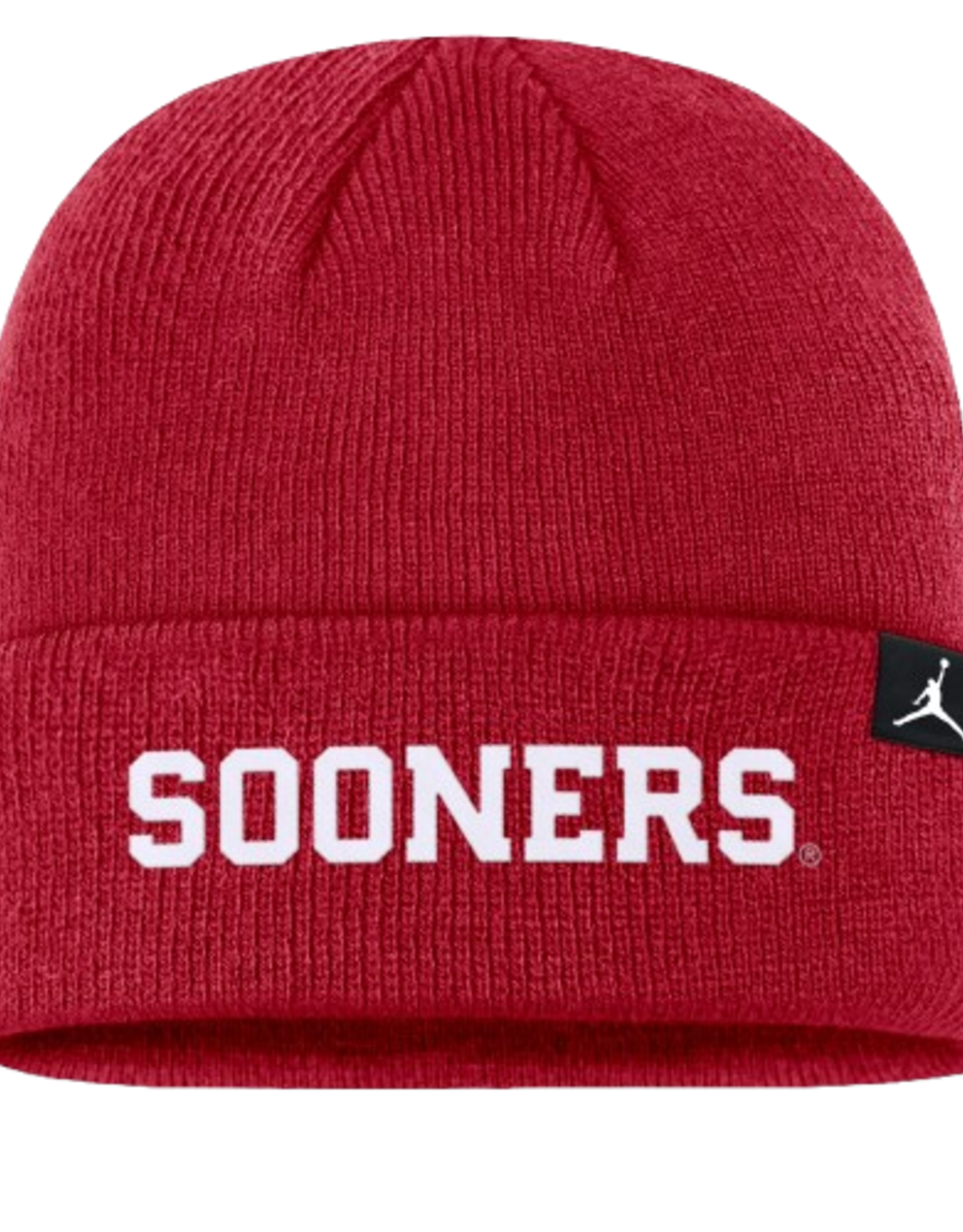 Jordan Men's Jordan OU Terra Crimson Waffle Standard Cuff Beanie