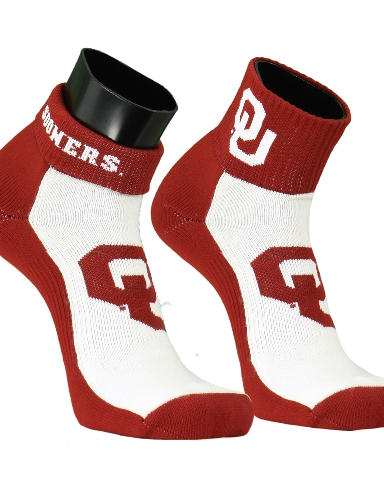 TCK Youth Flip Top Qtr OU Socks (wm's 4-7, men's 3-6)