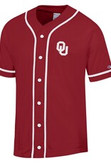 Champion Men's Champion Super Fan OU Baseball Jersey