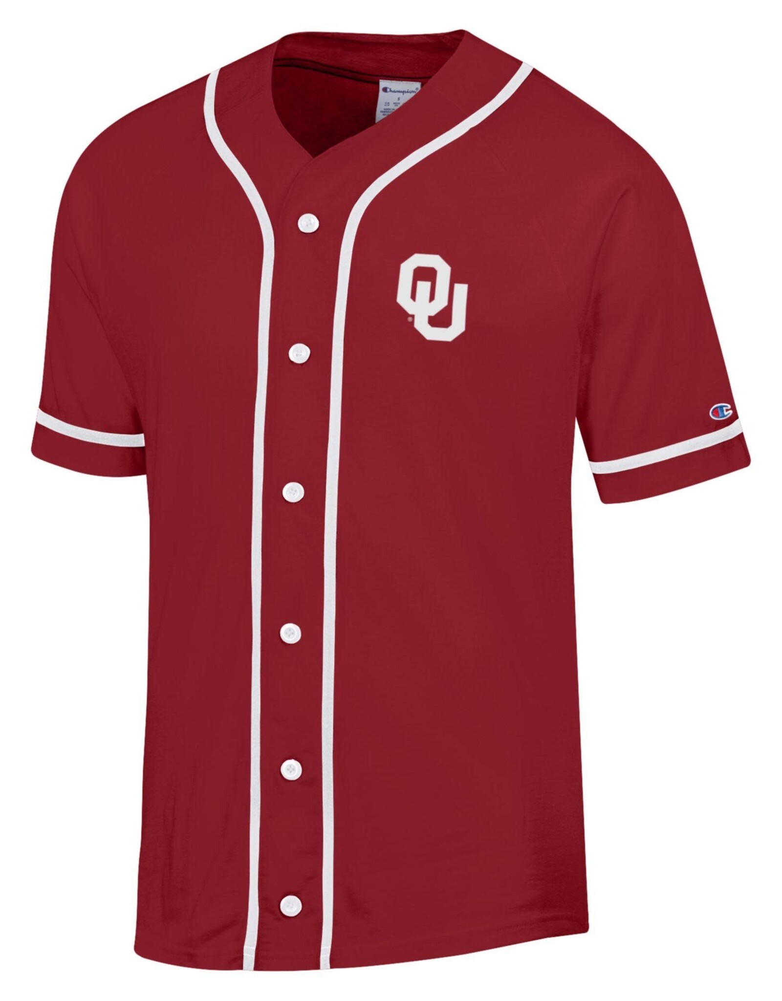 Champion Men s Champion Super Fan OU Baseball Jersey