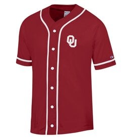 Champion Men's Champion Super Fan OU Baseball Jersey