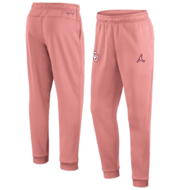 Jordan Men's Jordan OU Heather Crimson 2024 Sideline Player Performance Joggers