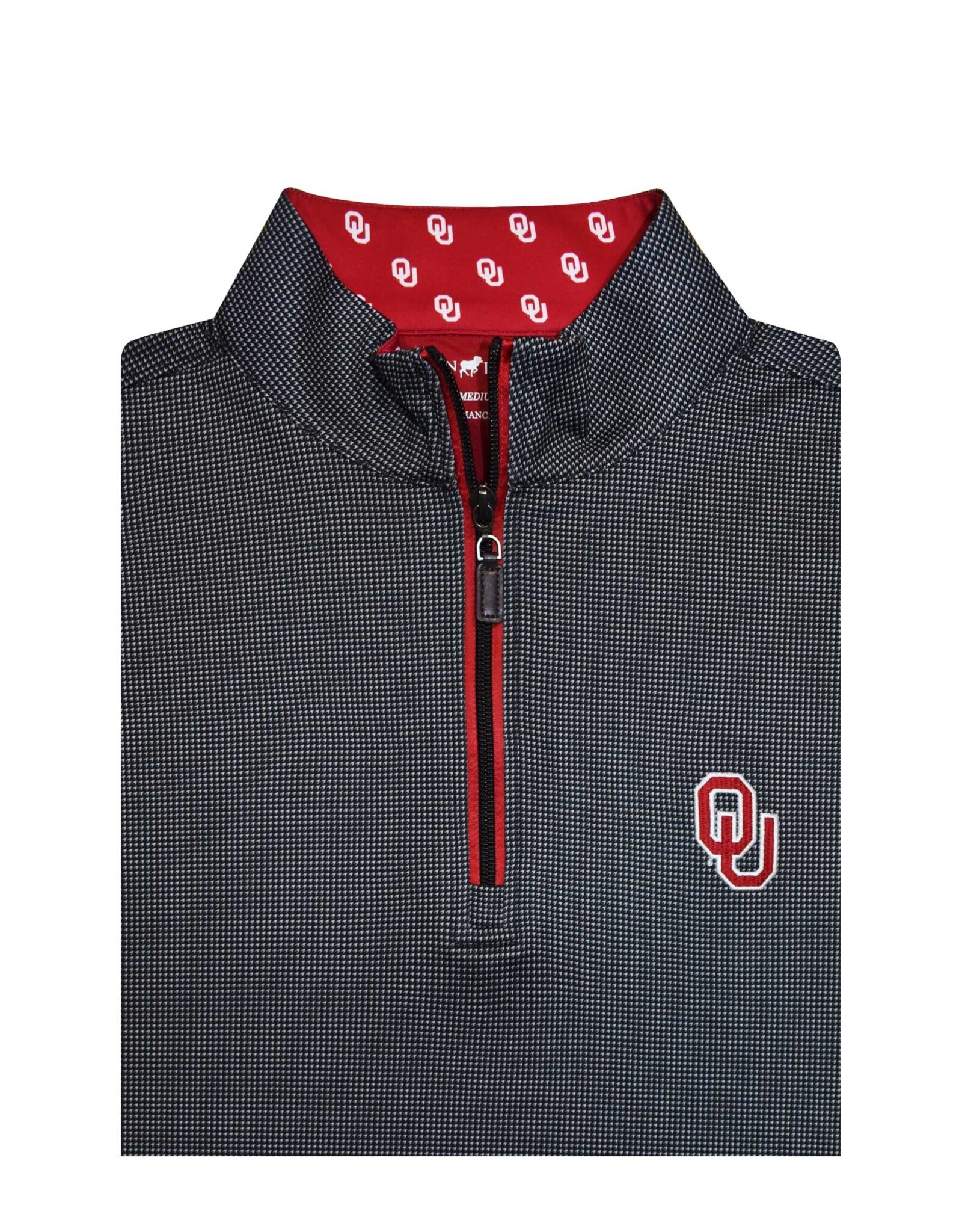 Horn Legend Mens OU Black/Grey Shepherd Micro Fleece Pullover
