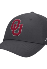 Jordan Jordan OU Anthracite Drifit Club Structured Cap