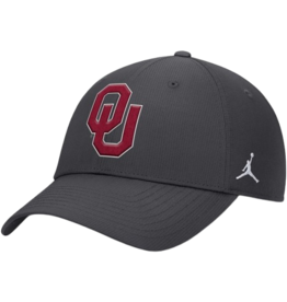 Jordan Jordan OU Anthracite Drifit Club Structured Cap
