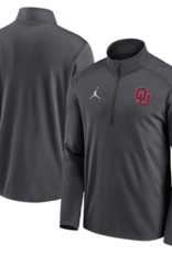 Jordan Mens Jordan OU Anthracite Lock Up 1/4 Zip