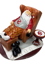 The Memory Company OU Resting Santa Collectible Figurine