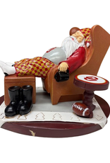 The Memory Company OU Resting Santa Collectible Figurine