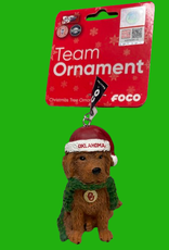 Forever Collectibles Oklahoma Dog Ornament
