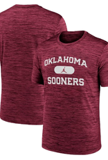 Jordan Men's Jordan Oklahoma Sooners Crimson Velocity Practice Tee